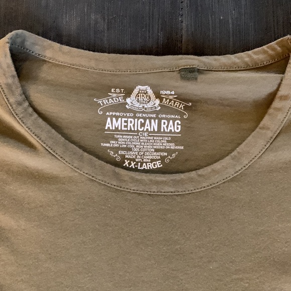 American Rag t shirt with pocket - Men’s size XXL - Gently worn - Picture 2 of 8